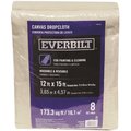 Everbilt 12 ft. x 15 ft. 8 oz. Heavyweight Canvas Drop Cloth 58523/3HD